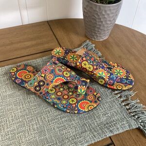 Colorful Slip on Sandals